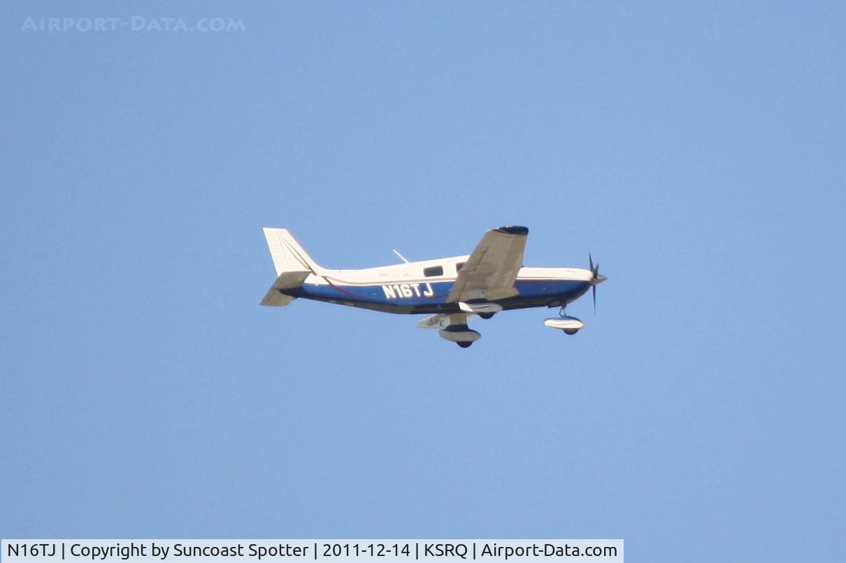 N16TJ, 2004 Piper PA32-301FT C/N 3232034, N16TJ departs Runway 4 at Sarasota-Bradenton International Airport