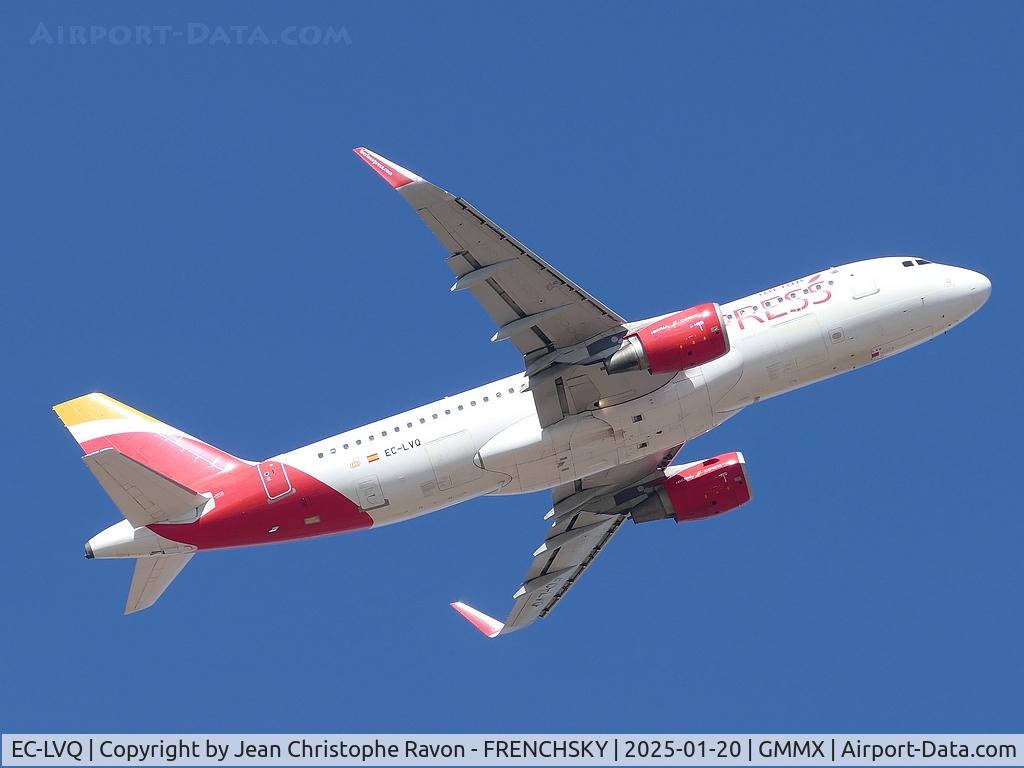 EC-LVQ, 2013 Airbus A320-216 C/N 5590, Marrakesh (RAK)	Madrid (MAD)	IB1852
