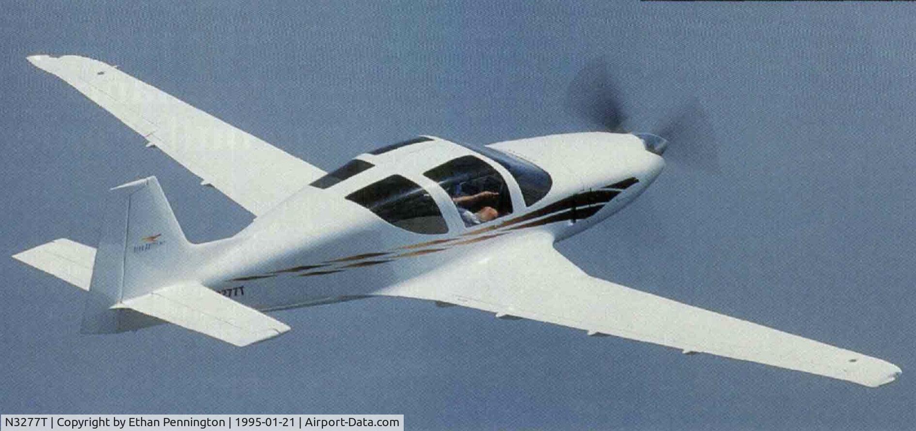 N3277T, 1995 Cabrinha Richard E 423 C/N 102, Richard Cabrinha designed and built the Free Spirit out of all composite materials it featured duel Side stick controls and performed in many ways better in comparison to the Lancair 360 and Glasair lll.