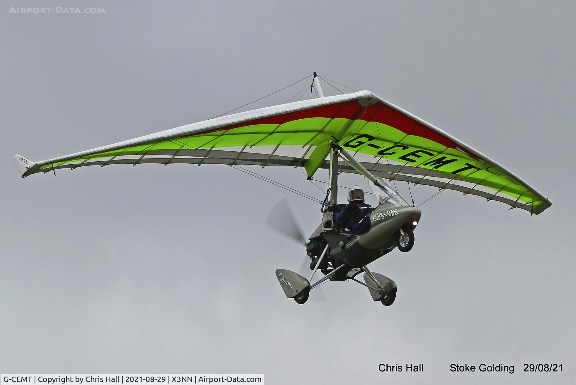 G-CEMT, 2007 P&M Aviation Quik GT450 C/N 8251, Stoke Golding Stake Out 2021
