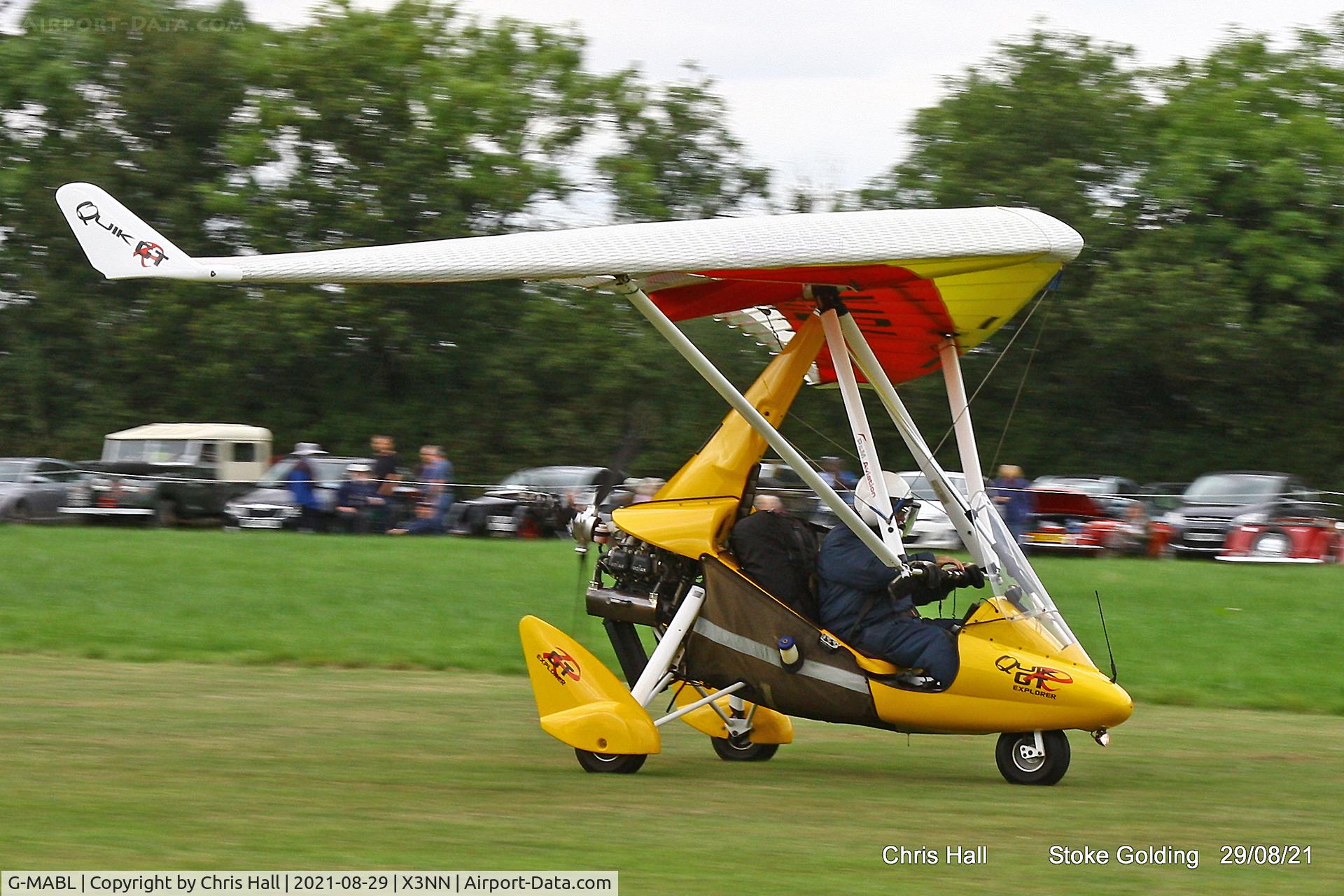 G-MABL, 2012 P&M Aviation Quik GTR C/N 8635, Stoke Golding Stake Out 2021