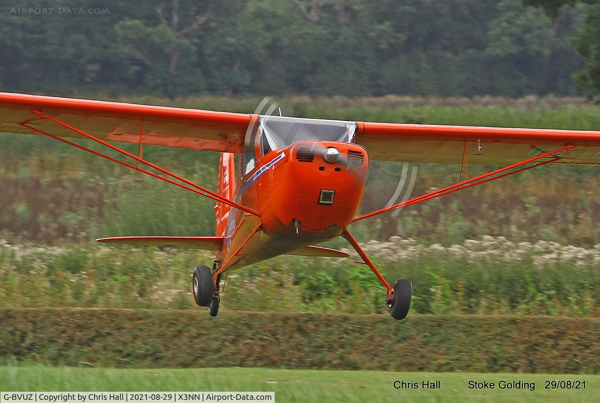 G-BVUZ, 1946 Cessna 120 C/N 11334, Stoke Golding Stake Out 2021