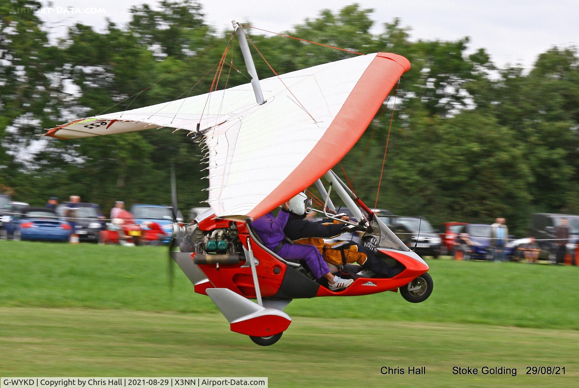 G-WYKD, 2008 Air Creation Tanarg 912S / iXess 15 C/N BMAA/HB/559, Stoke Golding Stake Out 2021