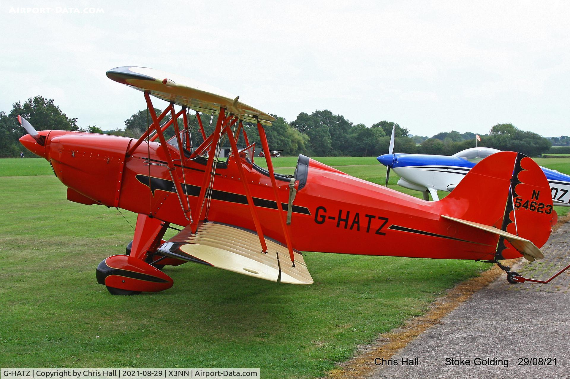 G-HATZ, 1981 Hatz CB-1 C/N 17, Stoke Golding Stake Out 2021
