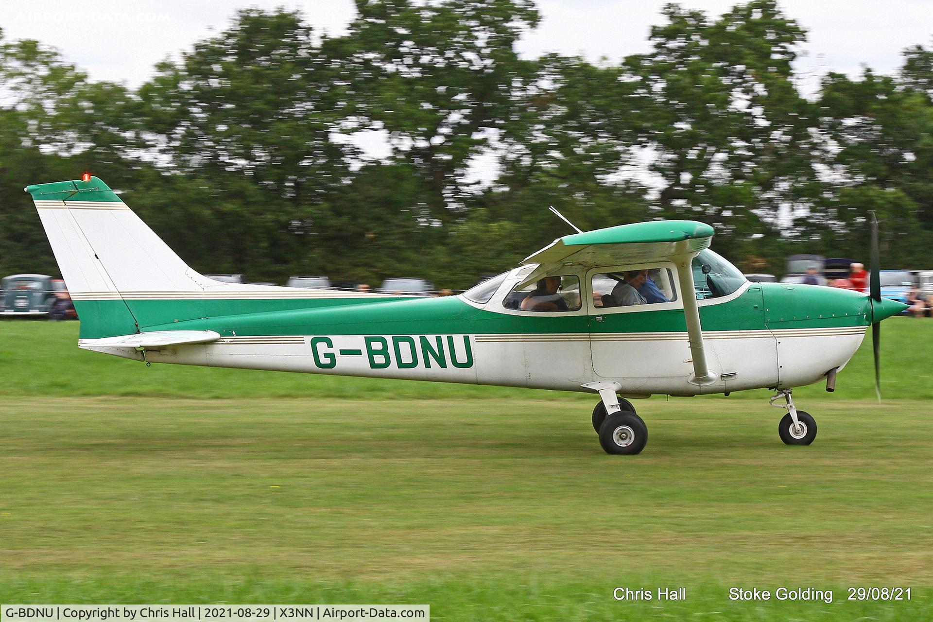G-BDNU, 1976 Reims F172M Skyhawk Skyhawk C/N 1405, Stoke Golding Stake Out 2021