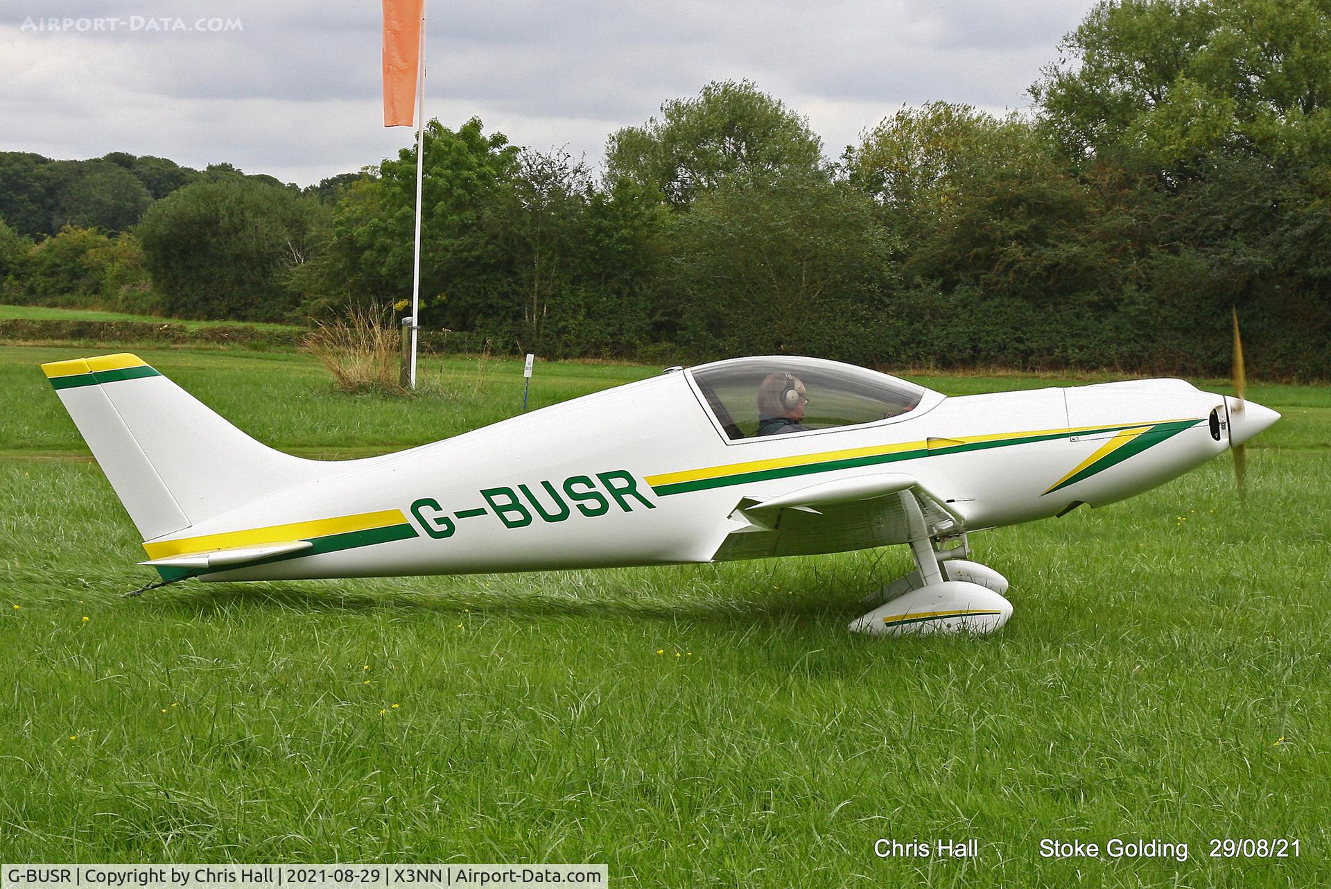 G-BUSR, 1995 Aero Designs Pulsar C/N PFA 202-12356, Stoke Golding Stake Out 2021