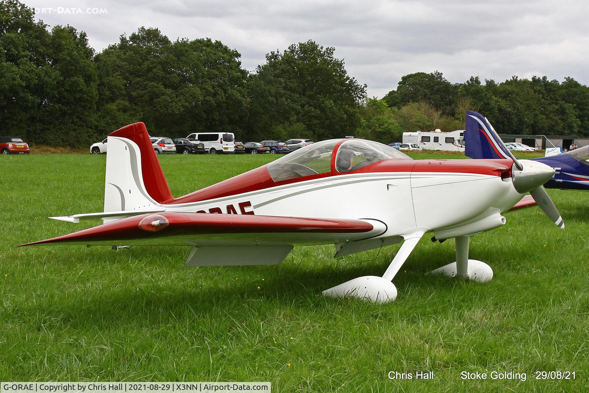 G-ORAE, 2003 Vans RV-7 C/N PFA 323-14016, Stoke Golding Stake Out 2021