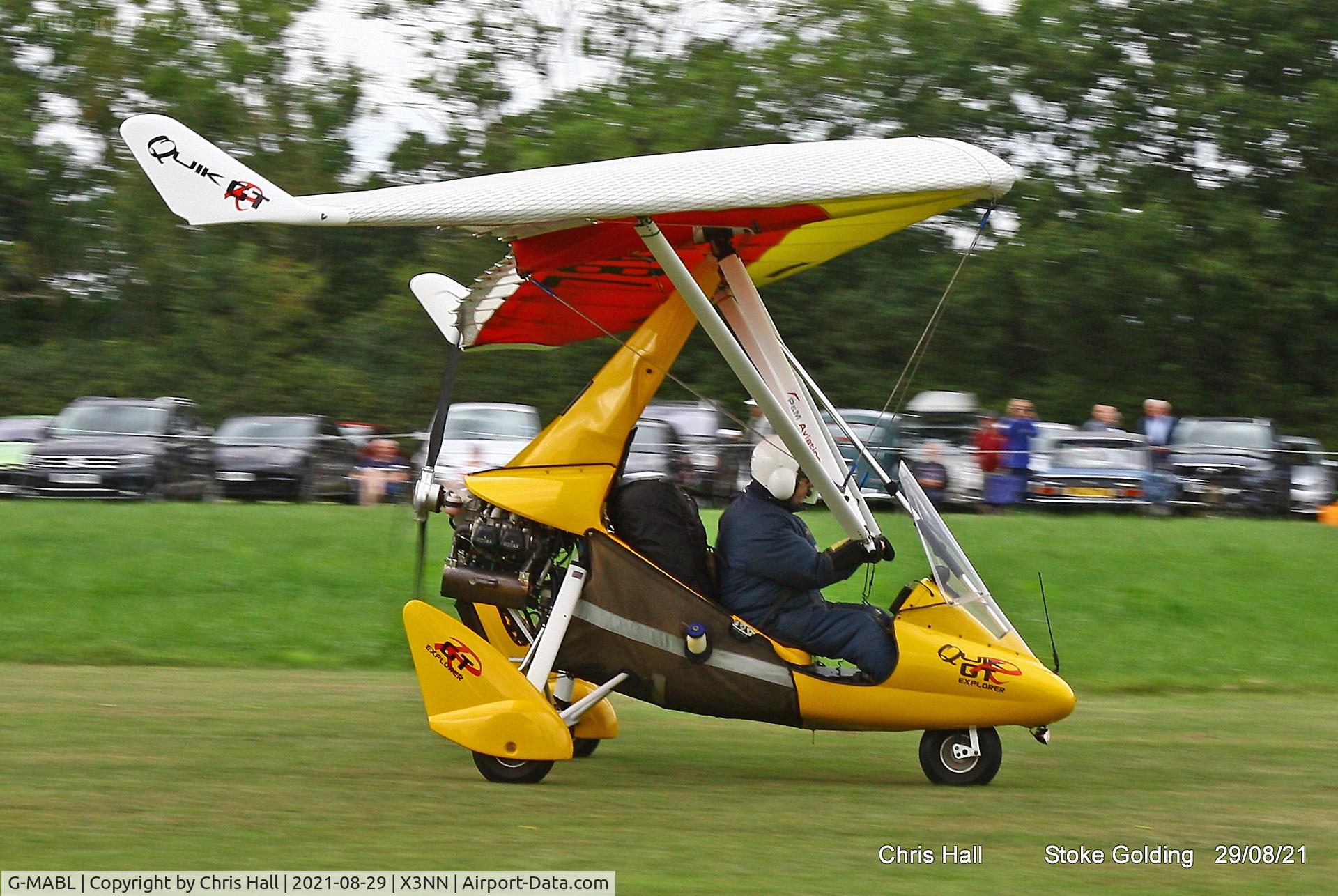 G-MABL, 2012 P&M Aviation Quik GTR C/N 8635, Stoke Golding Stake Out 2021