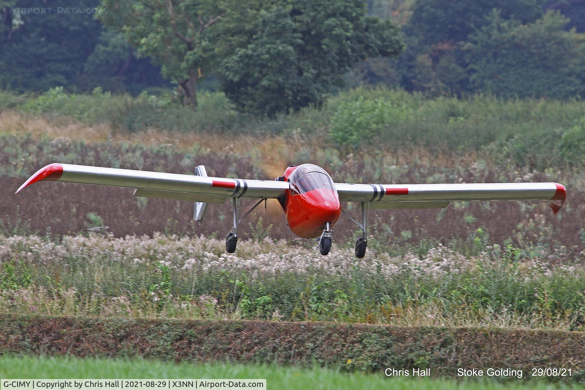 G-CIMY, 1986 Sadler SV-2 Vampire C/N SU 021, Stoke Golding Stake Out 2021
