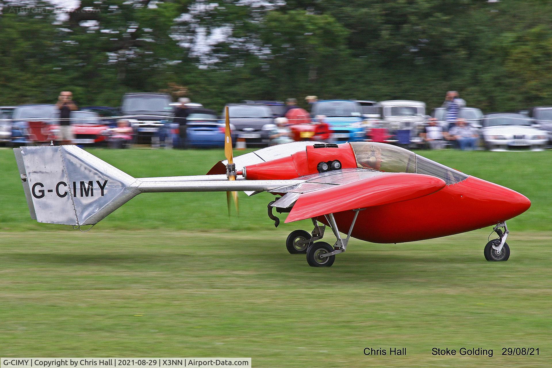 G-CIMY, 1986 Sadler SV-2 Vampire C/N SU 021, Stoke Golding Stake Out 2021
