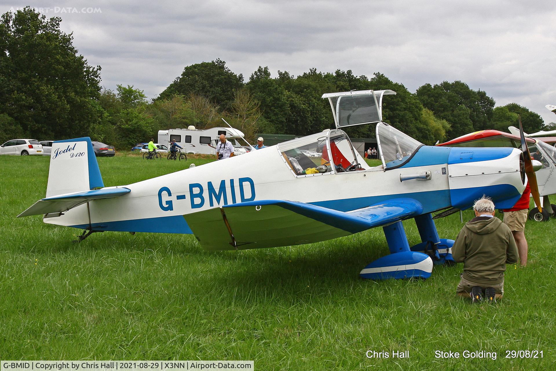 G-BMID, 1964 Jodel (Wassmer) D-120 Paris-Nice C/N 259, Stoke Golding Stake Out 2021