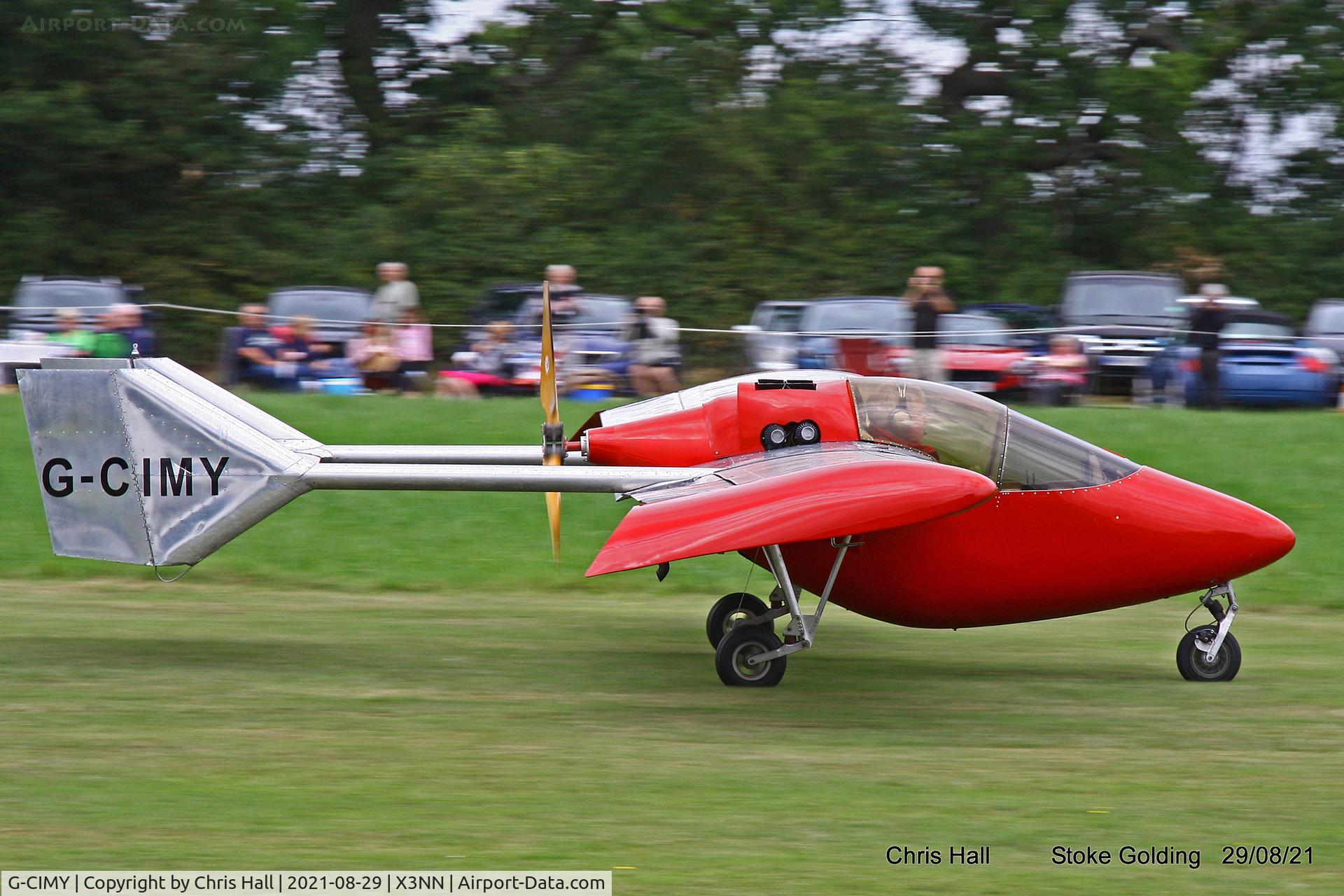 G-CIMY, 1986 Sadler SV-2 Vampire C/N SU 021, Stoke Golding Stake Out 2021