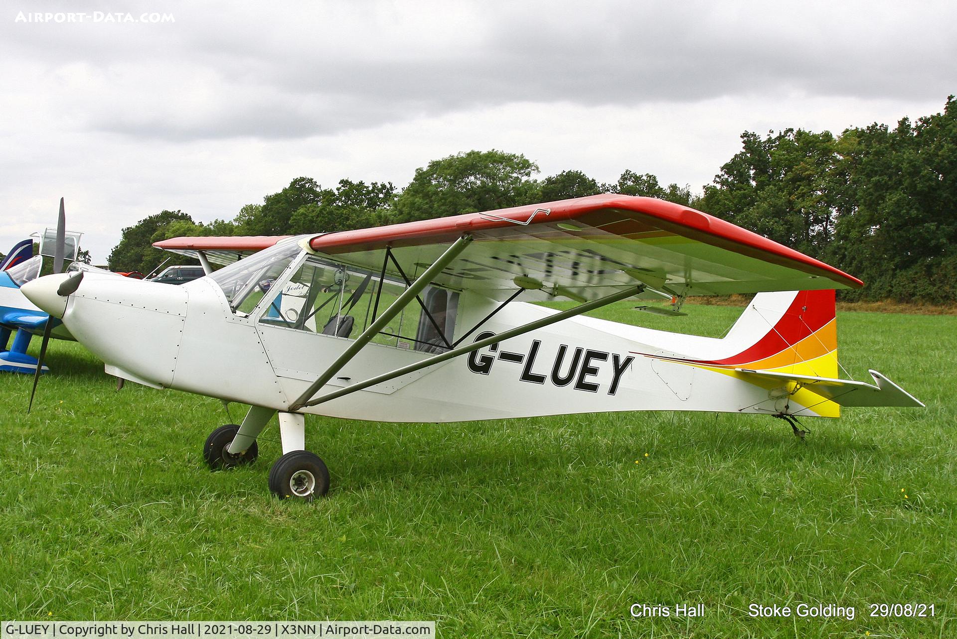 G-LUEY, 2010 Rans S-7S Courier C/N LAA 218-14772, Stoke Golding Stake Out 2021