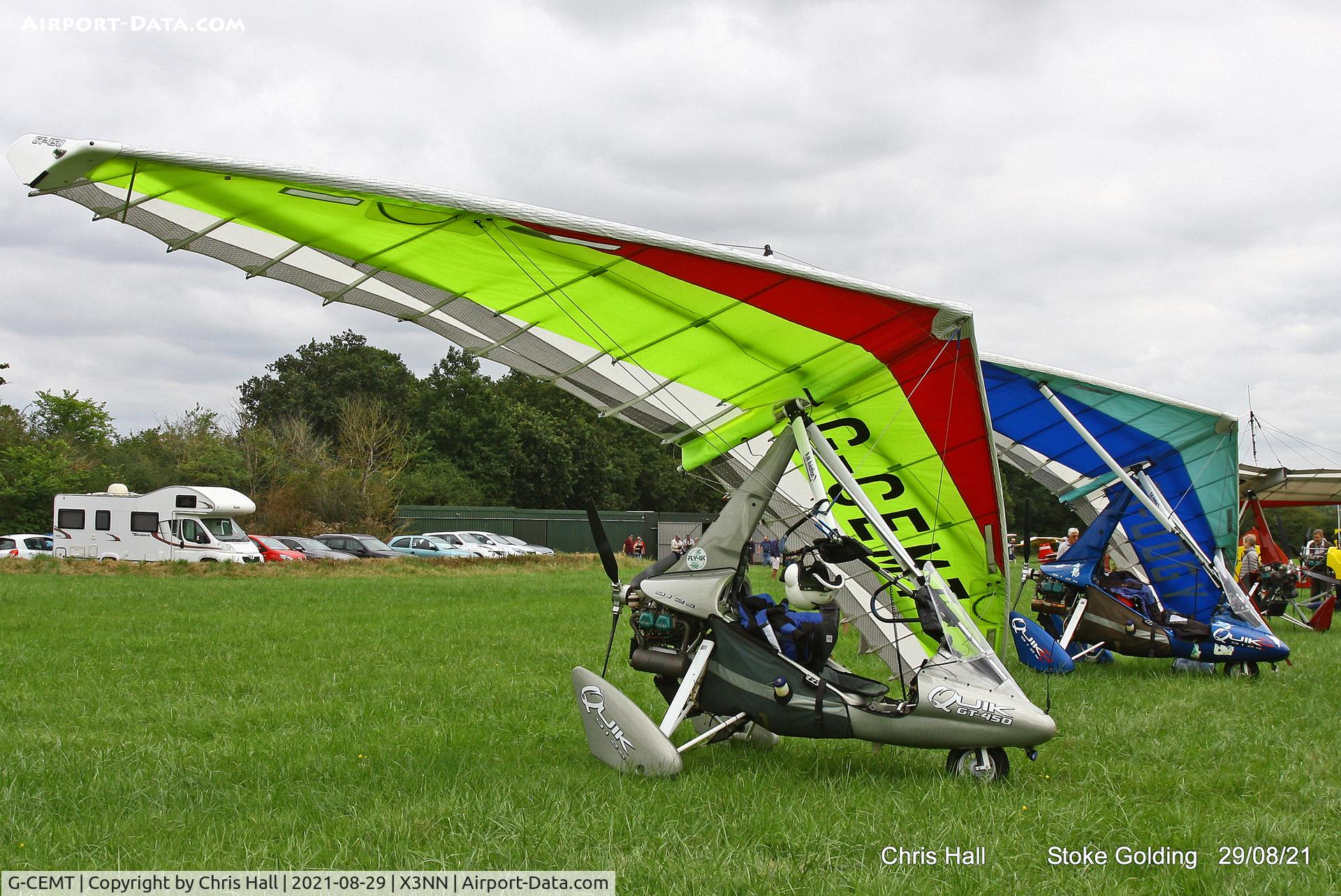 G-CEMT, 2007 P&M Aviation Quik GT450 C/N 8251, Stoke Golding Stake Out 2021