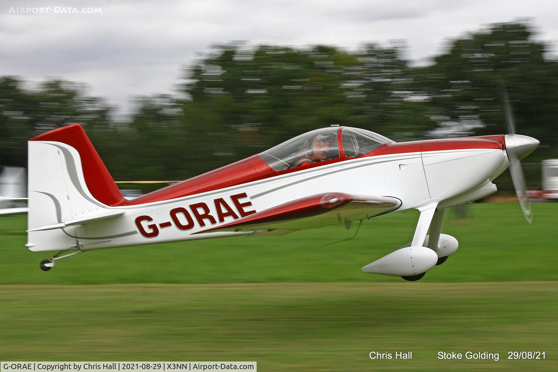 G-ORAE, 2003 Vans RV-7 C/N PFA 323-14016, Stoke Golding Stake Out 2021
