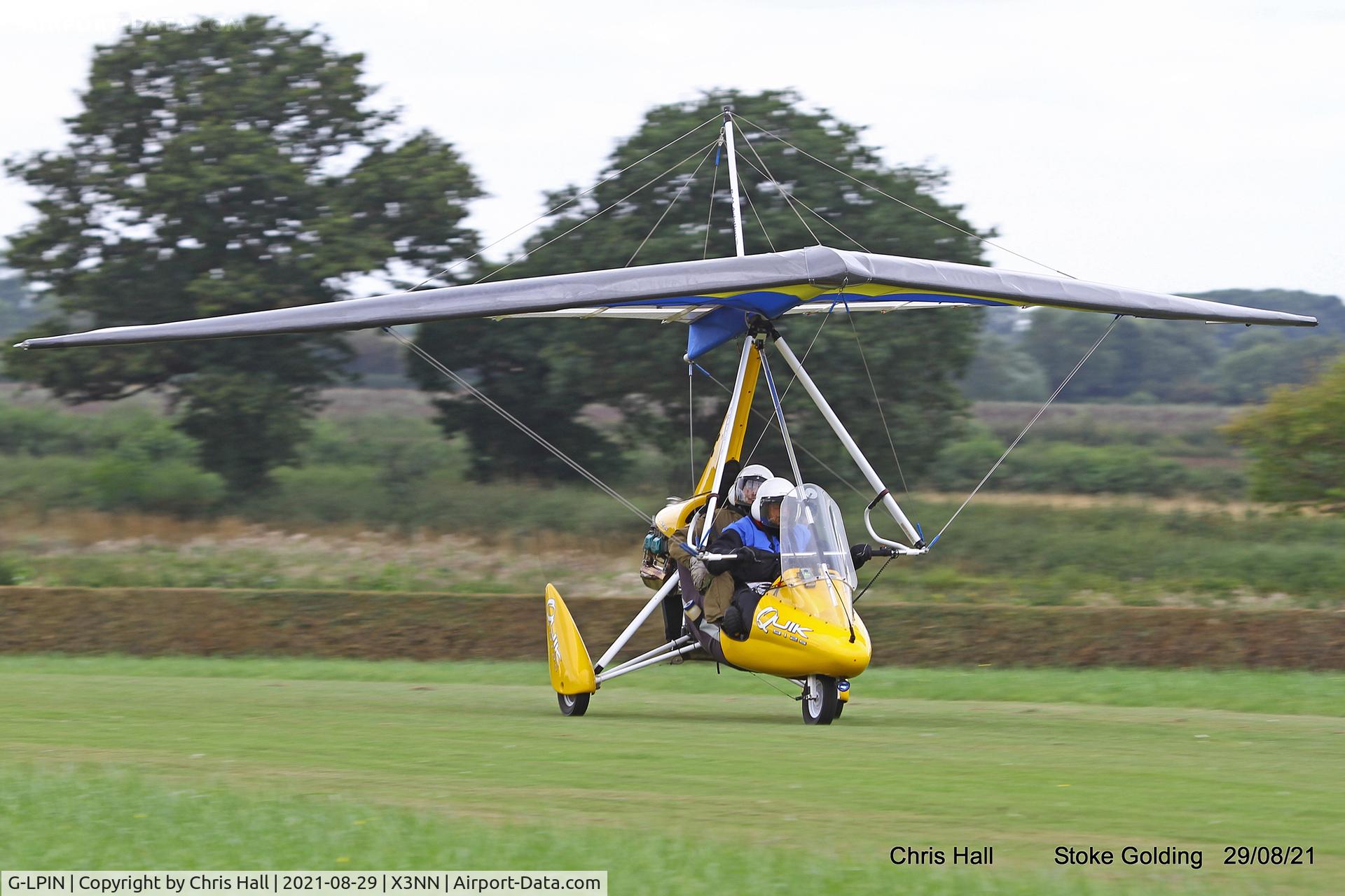 G-LPIN, 2009 P&M Aviation QuikR C/N 8424, Stoke Golding Stake Out 2021