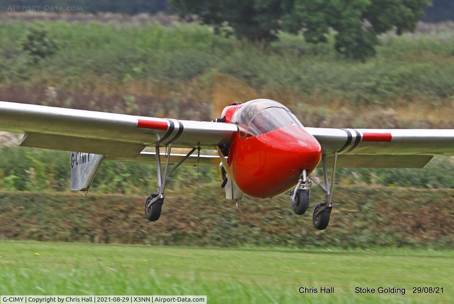 G-CIMY, 1986 Sadler SV-2 Vampire C/N SU 021, Stoke Golding Stake Out 2021