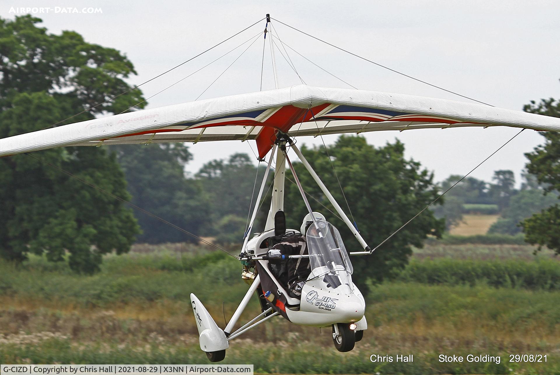 G-CIZD, 2016 P&M Aviation Quik GT450 C/N 8742, Stoke Golding Stake Out 2021