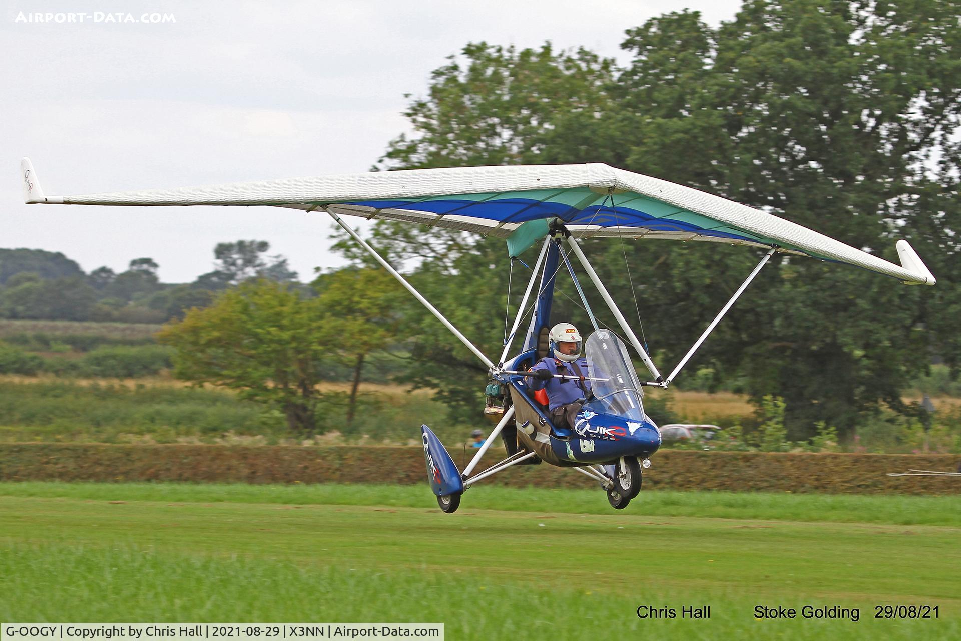G-OOGY, 2009 P&M Aviation QuikR C/N 8458, Stoke Golding Stake Out 2021