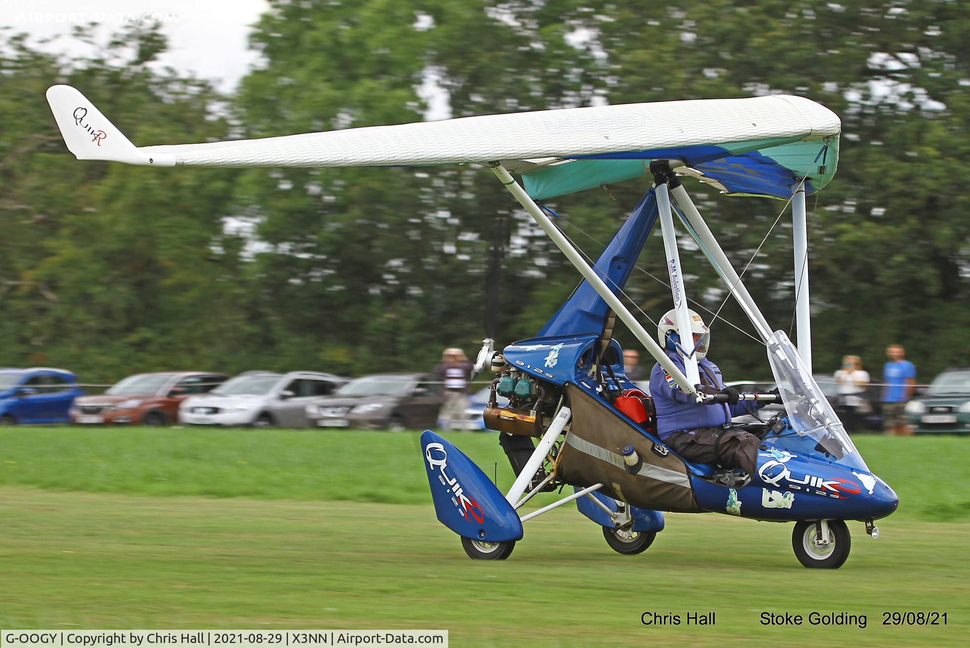 G-OOGY, 2009 P&M Aviation QuikR C/N 8458, Stoke Golding Stake Out 2021