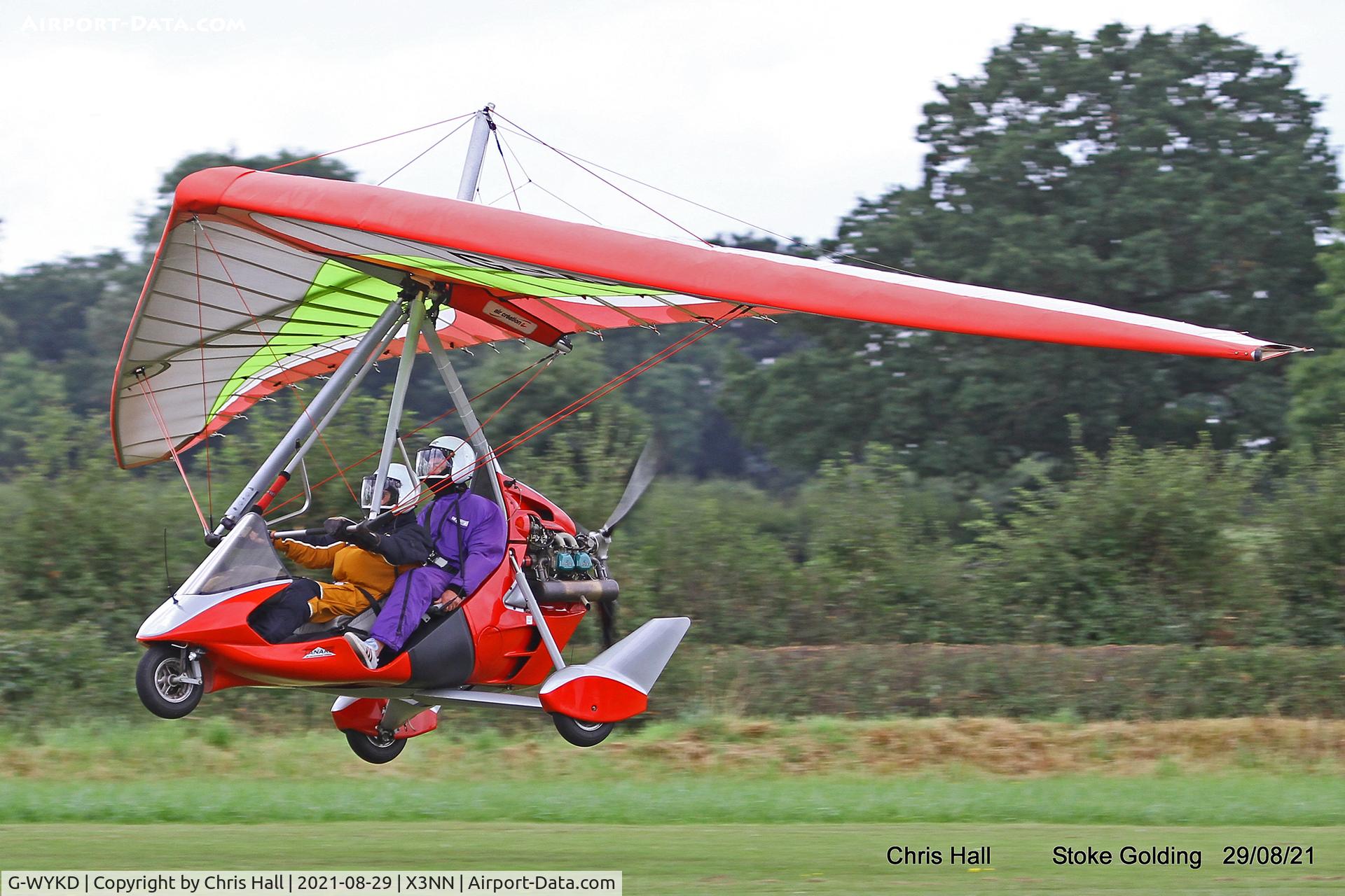 G-WYKD, 2008 Air Creation Tanarg 912S / iXess 15 C/N BMAA/HB/559, Stoke Golding Stake Out 2021