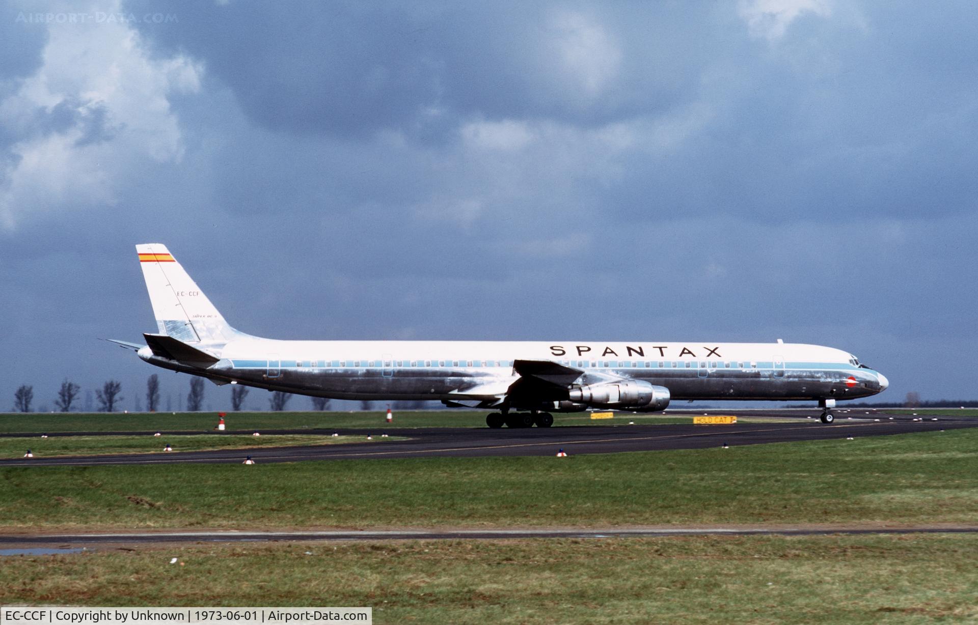 EC-CCF, 1967 Douglas DC-8-61CF C/N 45897, Unknown apx 1973