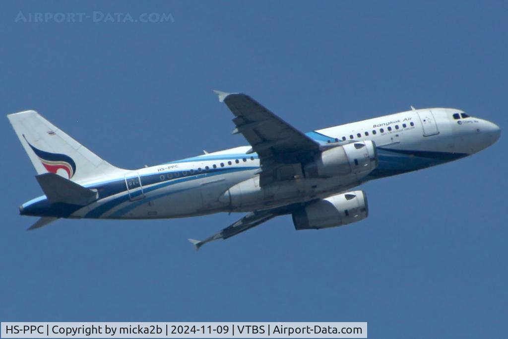 HS-PPC, 2006 Airbus A319-132 C/N 2660, Take off