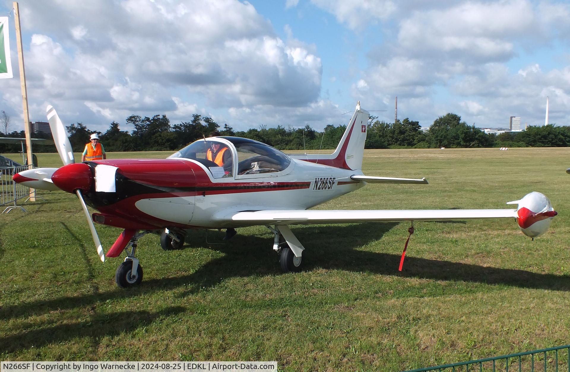 N266SF, 1969 SIAI-Marchetti SF-260 C/N 2-29, SIAI-Marchetti SF.260 at the 2024 Flugplatzfest Leverkusen airfield display