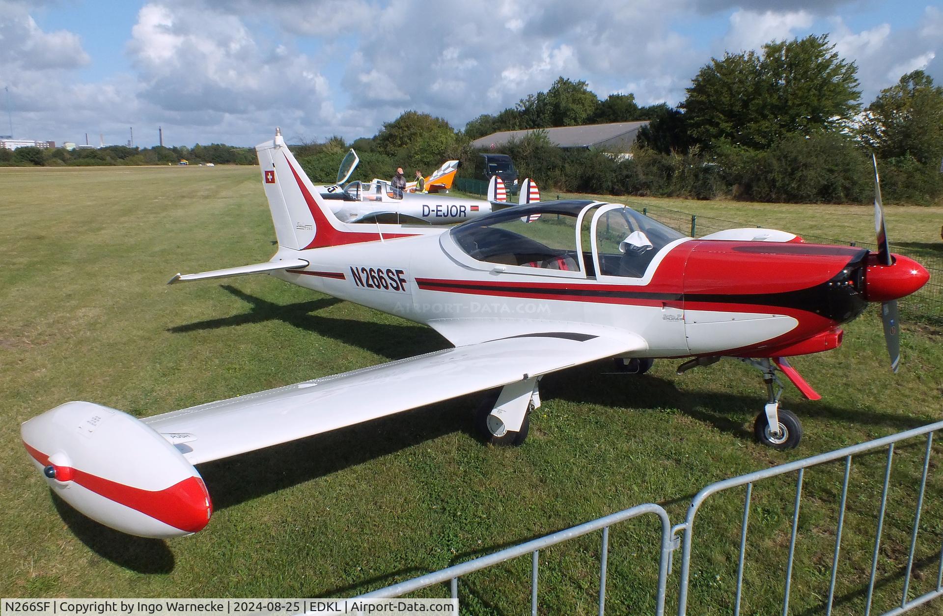 N266SF, 1969 SIAI-Marchetti SF-260 C/N 2-29, SIAI-Marchetti SF.260 at the 2024 Flugplatzfest Leverkusen airfield display