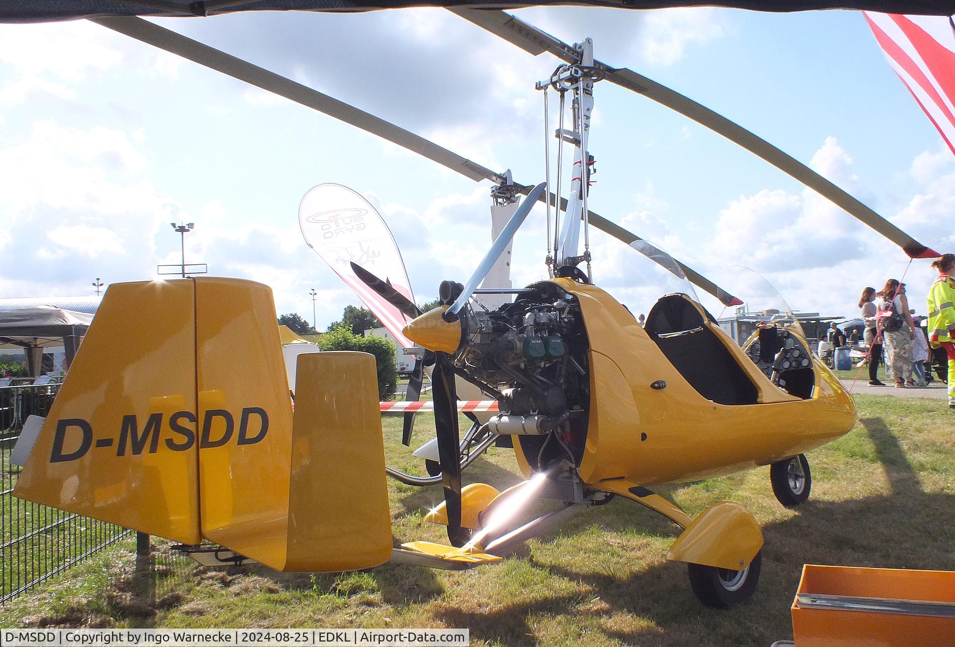 D-MSDD, AutoGyro MTOSport C/N not found_D-MSDD, AutoGyro MTOSport at the 2024 Flugplatzfest Leverkusen airfield display