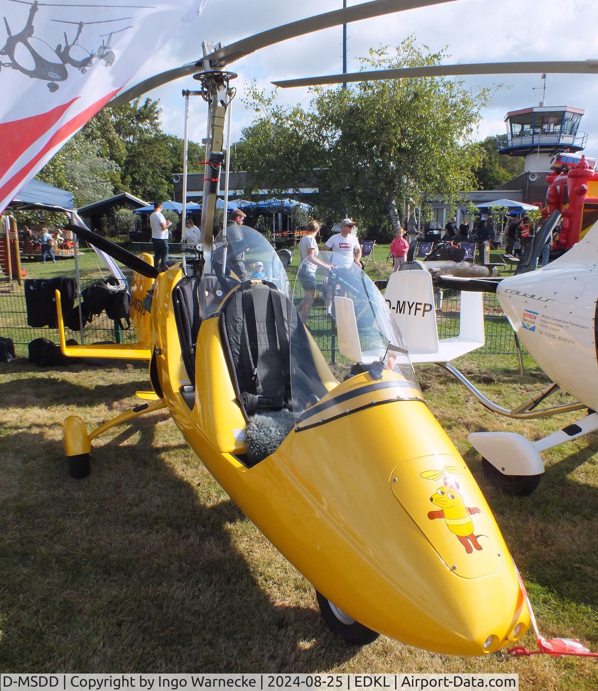 D-MSDD, AutoGyro MTOSport C/N not found_D-MSDD, AutoGyro MTOSport at the 2024 Flugplatzfest Leverkusen airfield display