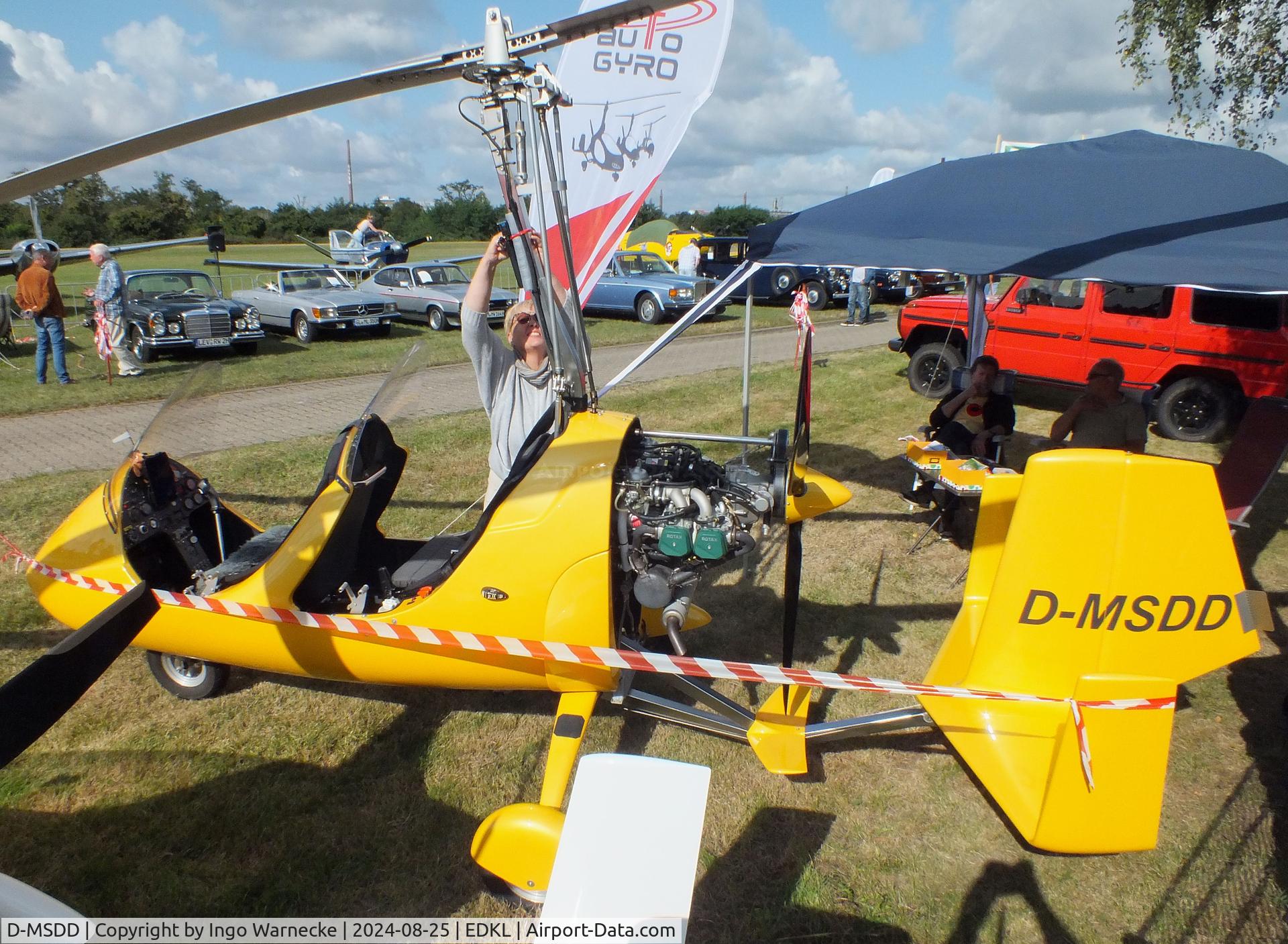 D-MSDD, AutoGyro MTOSport C/N not found_D-MSDD, AutoGyro MTOSport at the 2024 Flugplatzfest Leverkusen airfield display