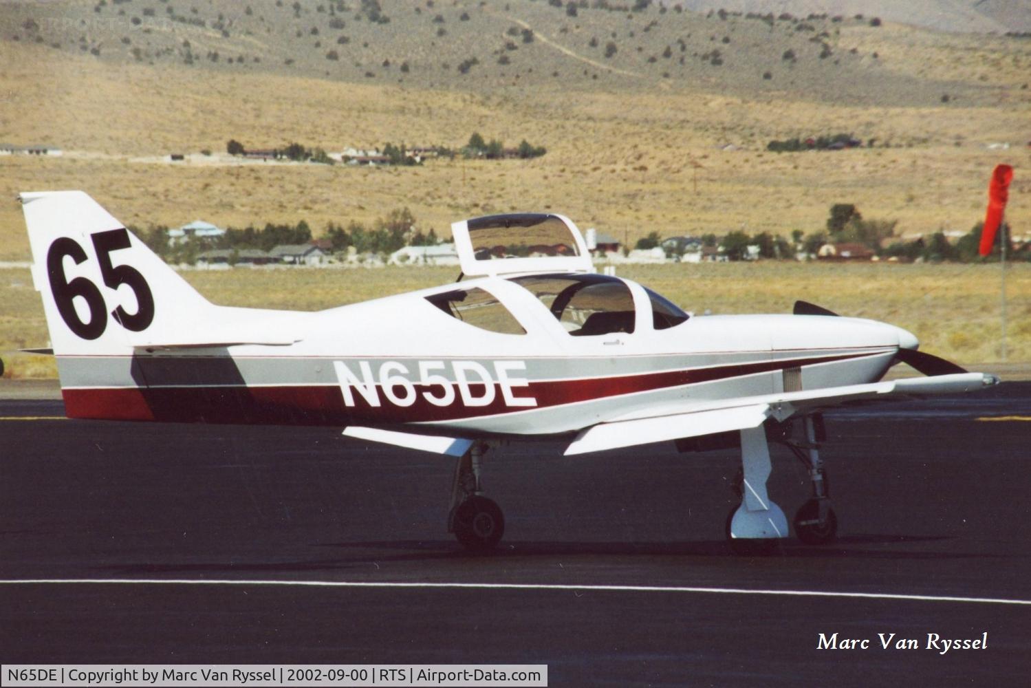 N65DE, 1991 Stoddard-Hamilton Glasair III C/N 3236, Race #65 Dante Edwards at Reno Air Races in September 2002.