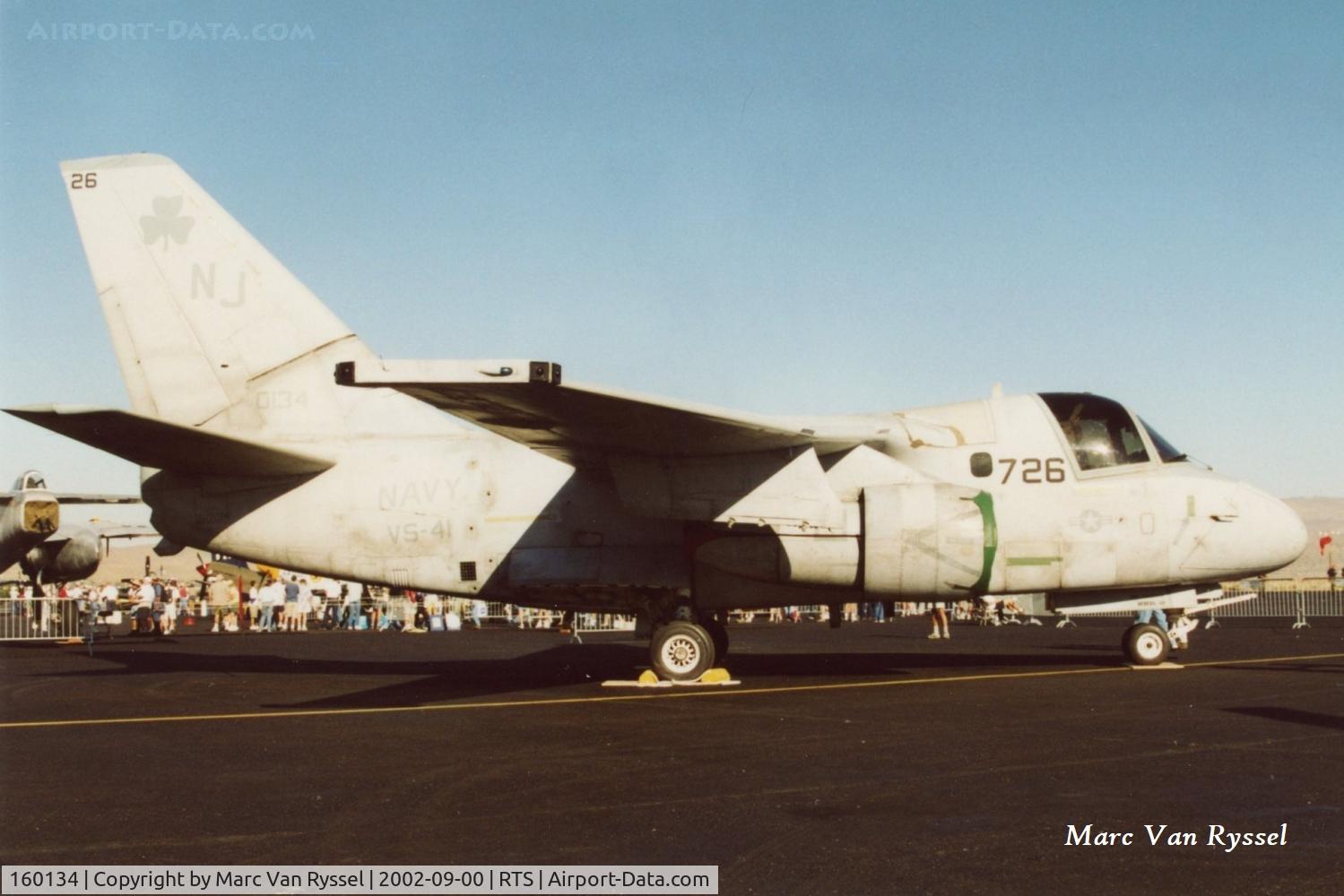160134, Lockheed S-3B Viking C/N 394A-3116, 160134  NJ-726 of VS-41 at Reno Air Races in September 2002.