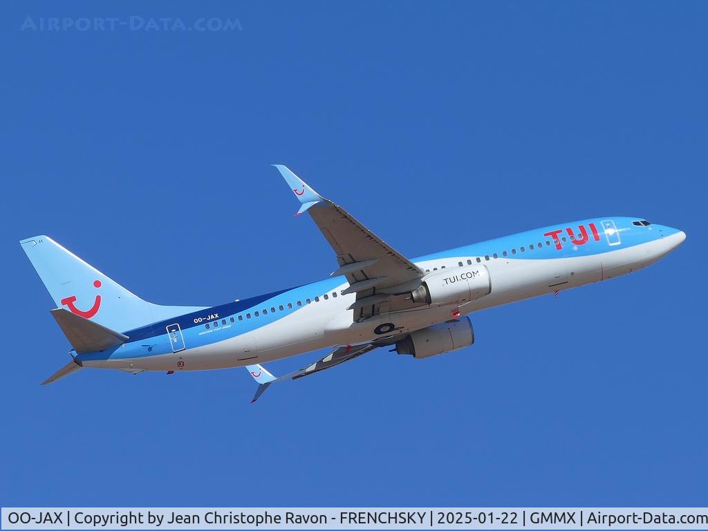 OO-JAX, 2010 Boeing 737-8K5 C/N 37238, Marrakesh (RAK)	Brussels (BRU)	TB2511
