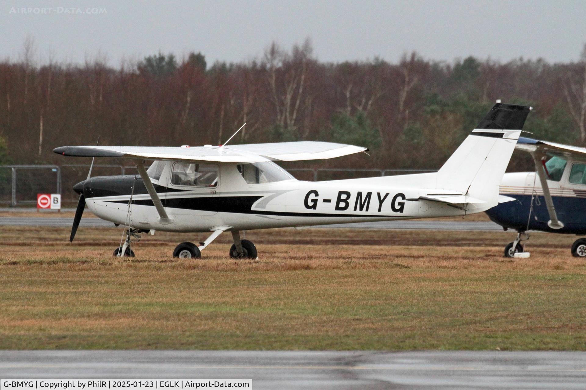 G-BMYG, 1980 Reims FA152 Aerobat C/N 0365, 1980 Reims Cessna FA152 Aerobat Blackbushe