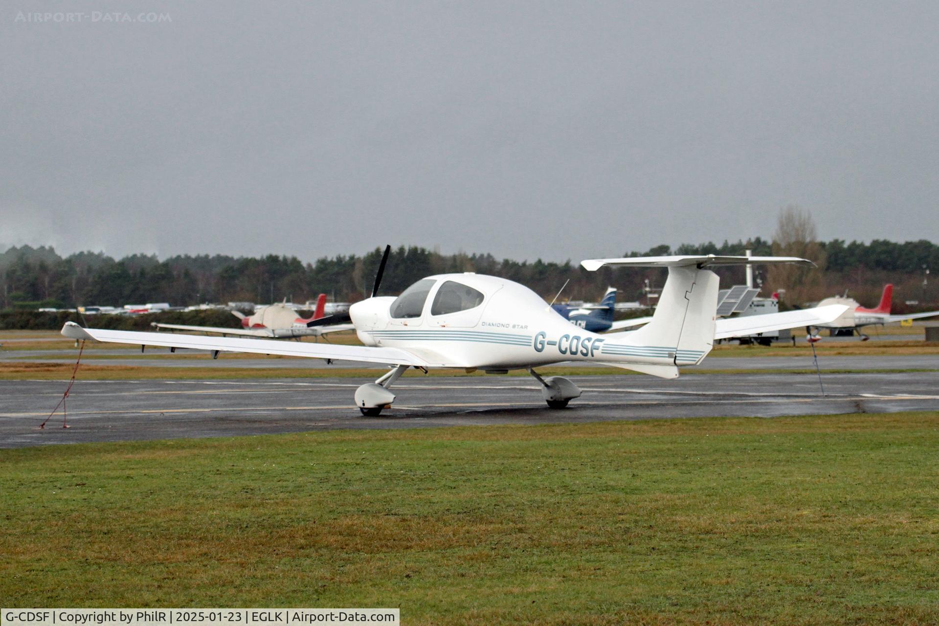 G-CDSF, 2005 Diamond DA-40D Diamond Star C/N D4.190, 2005 Diamond Aircraft DA 40 D Diamond Star Blackbushe