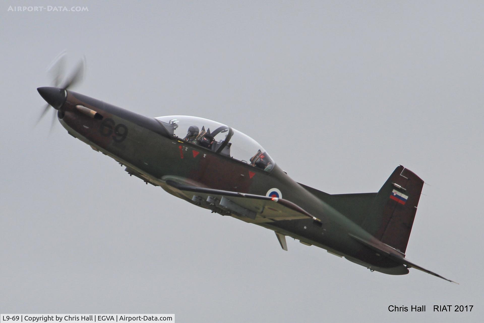 L9-69, Pilatus PC-9M Hudournik C/N 642, RIAT 2017