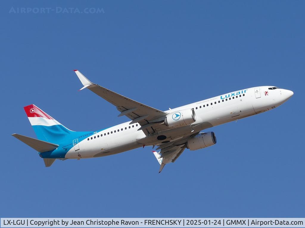 LX-LGU, 2012 Boeing 737-8C9 C/N 41047, Marrakesh (RAK)	Luxembourg (LUX)	LG972