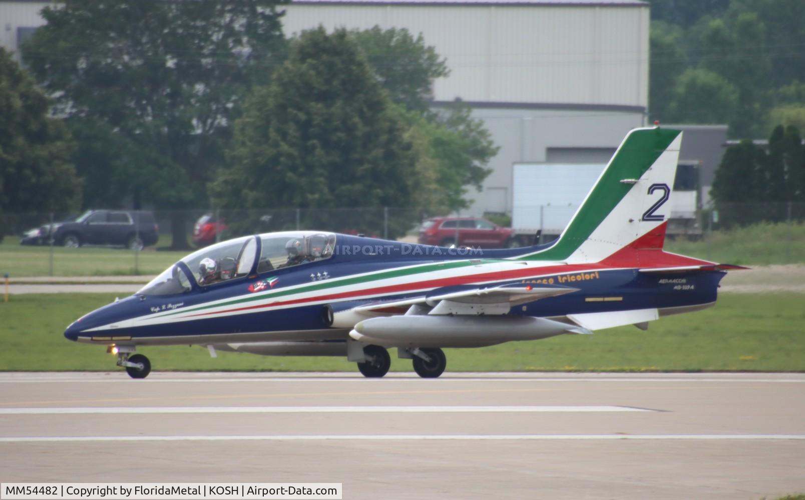 MM54482, Aermacchi MB-339PAN C/N 6677/072/AD011, MB-339 Tricolori zx 