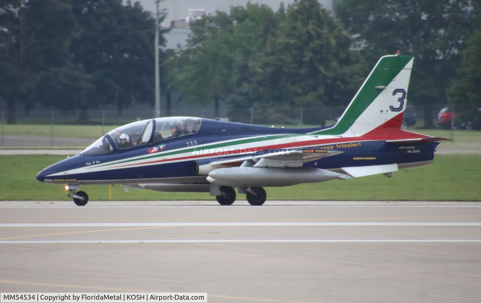 MM54534, Aermacchi MB-339PAN C/N 6741/136/AA068, MB-339 Tricolori zx 