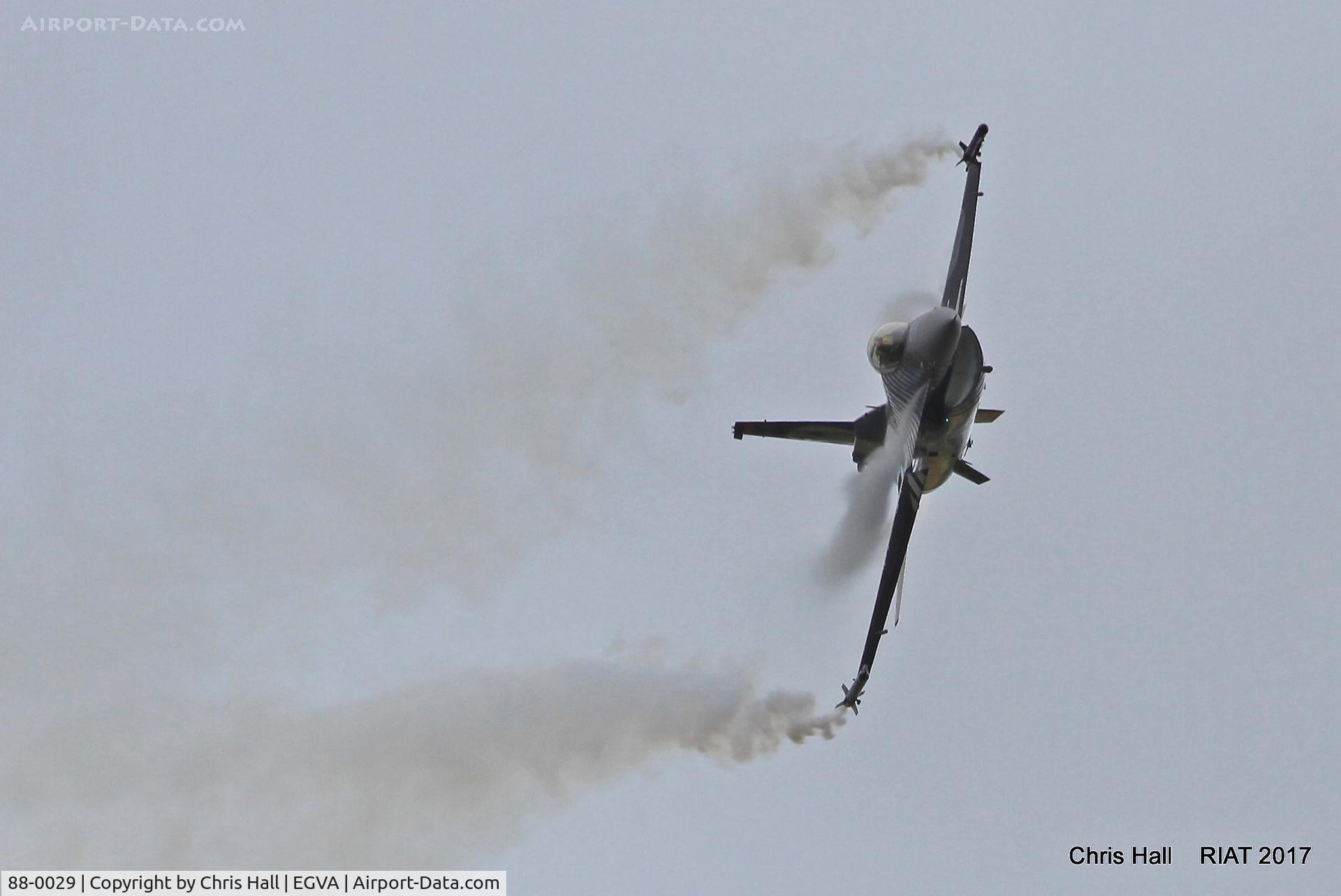 88-0029, TAI (Turkish Aerospace Industries) F-16C Fighting Falcon C/N 4R-31, RIAT 2017