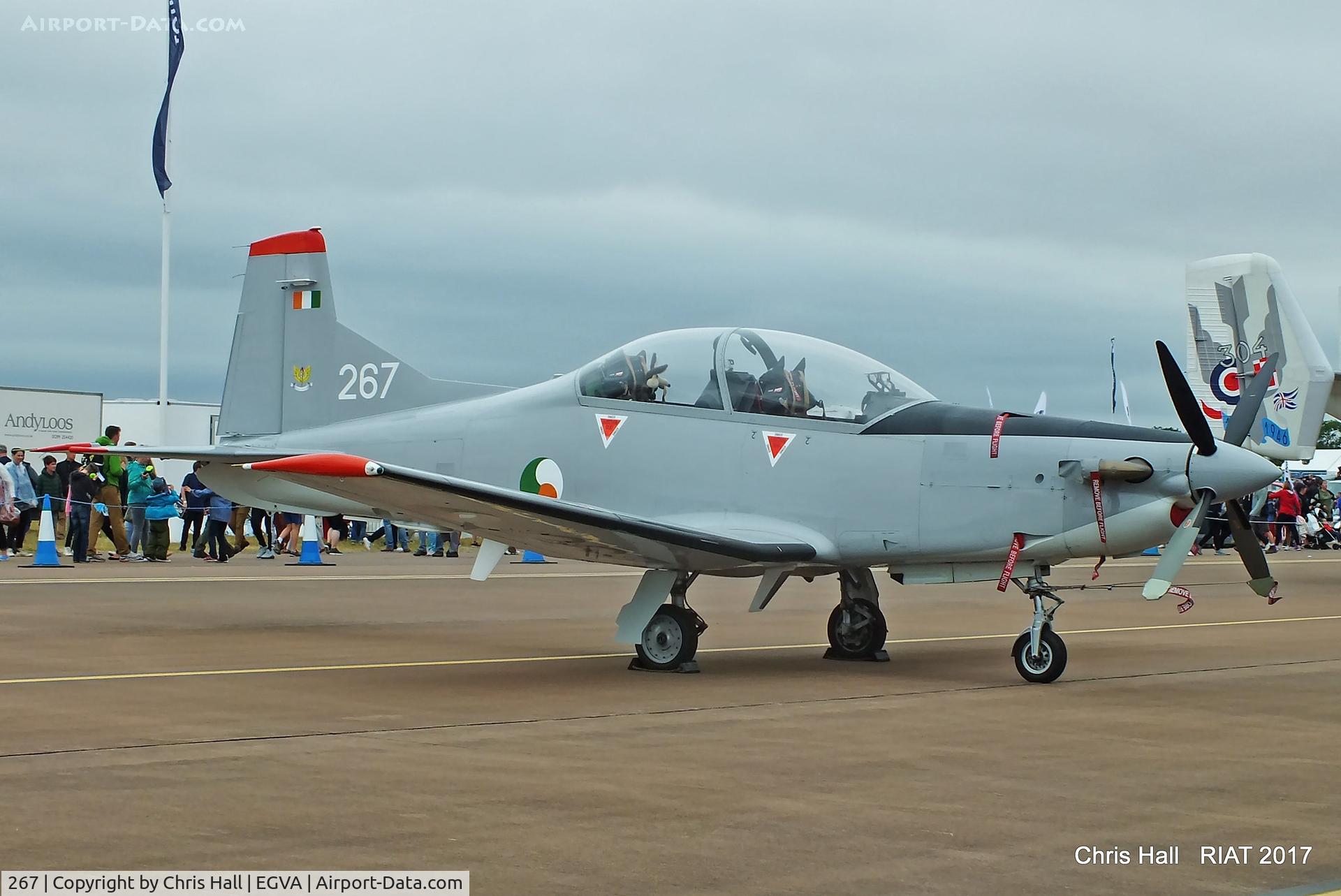 267, Pilatus PC-9M C/N 662, RIAT 2017