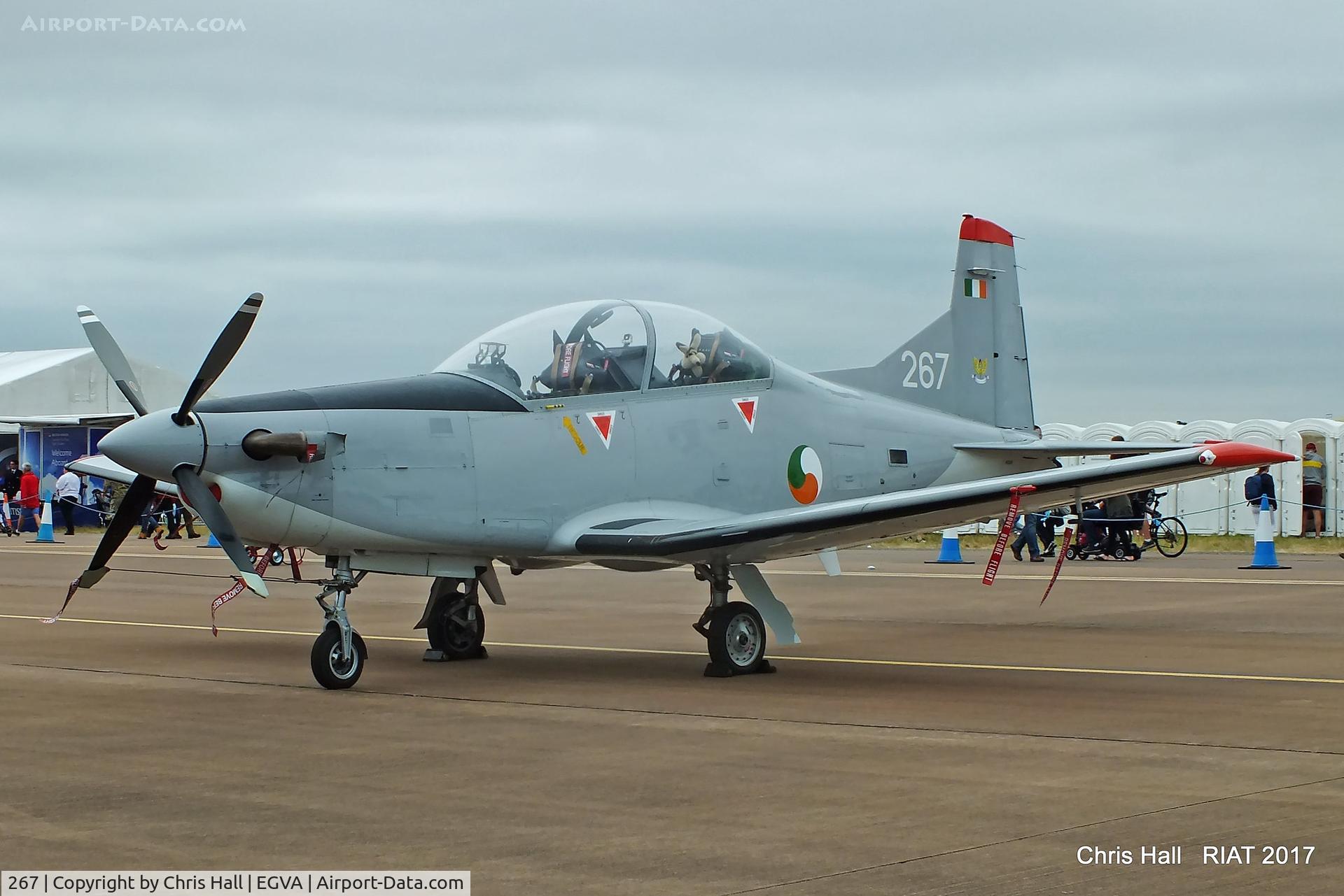 267, Pilatus PC-9M C/N 662, RIAT 2017
