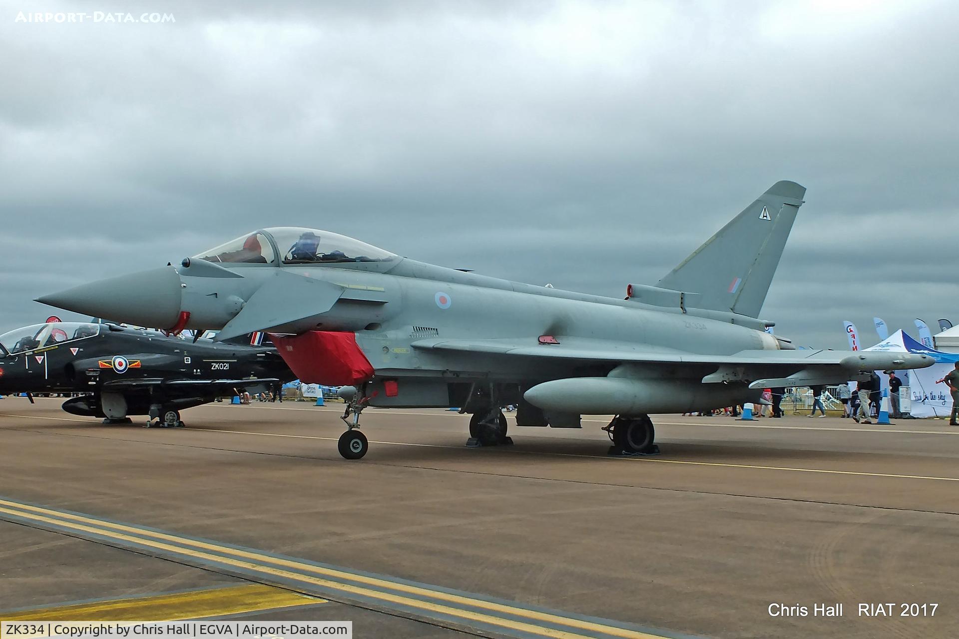 ZK334, 2012 Eurofighter EF-2000 Typhoon FGR.4 C/N BS095, RIAT 2017