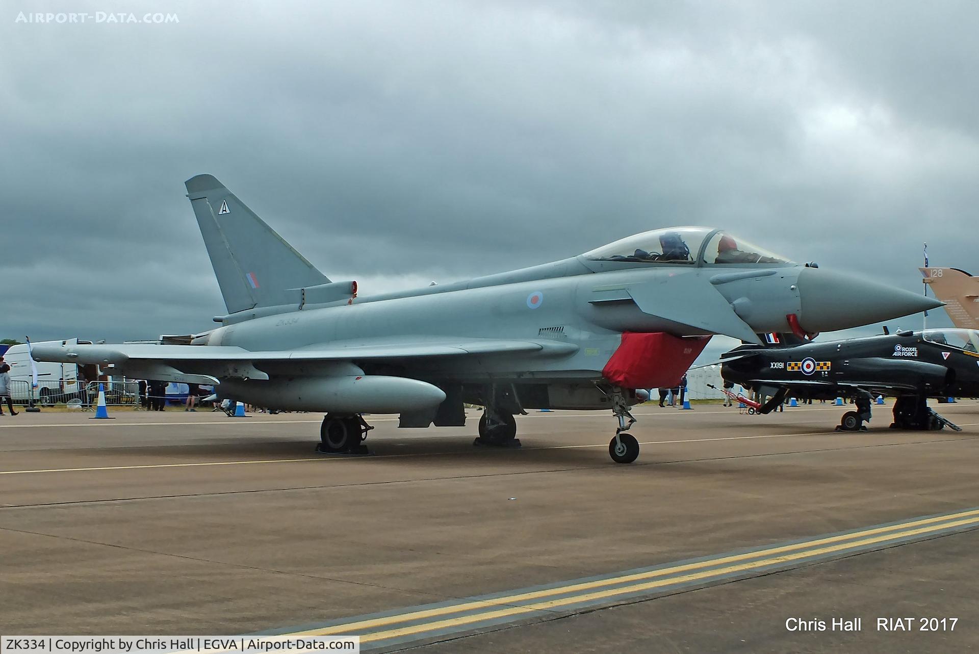 ZK334, 2012 Eurofighter EF-2000 Typhoon FGR.4 C/N BS095, RIAT 2017