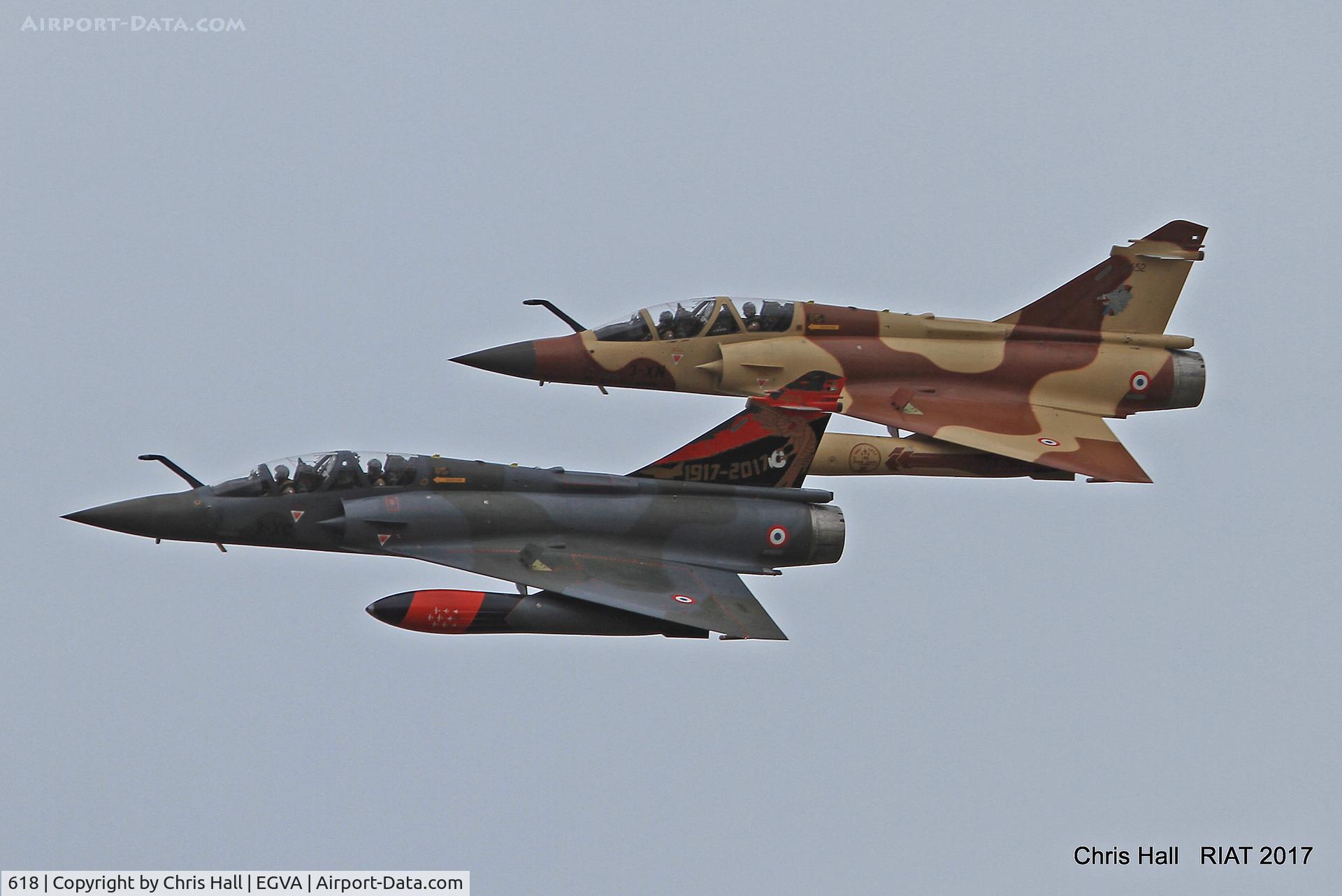 618, Dassault Mirage 2000D C/N 417, RIAT 2017