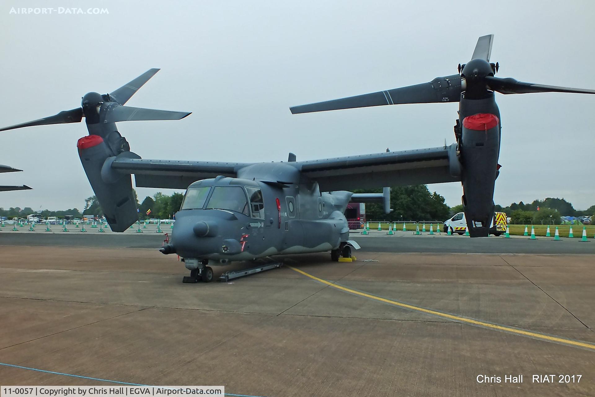 11-0057, 2011 Bell-Boeing CV-22B Osprey C/N D1038, RIAT 2017