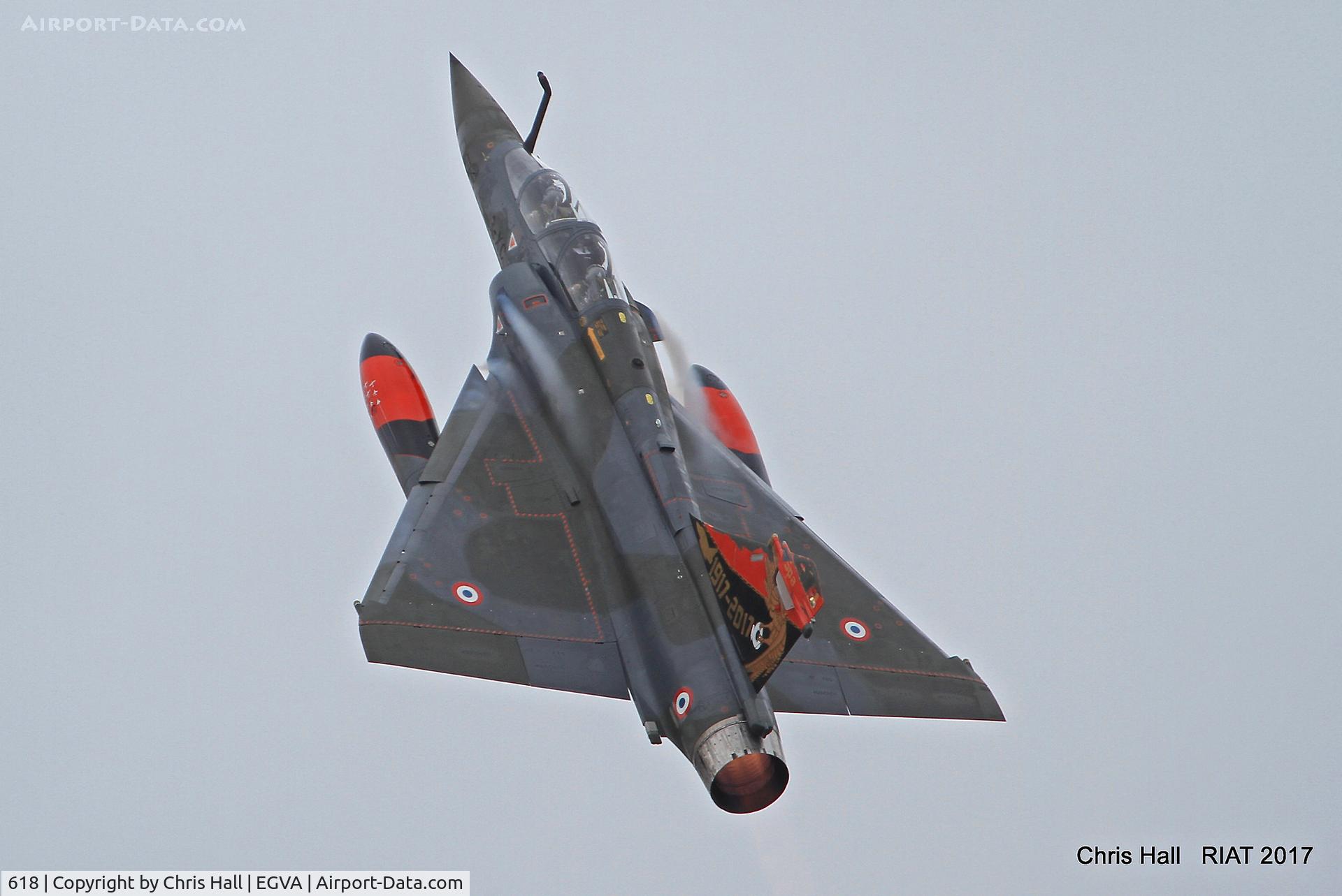 618, Dassault Mirage 2000D C/N 417, RIAT 2017