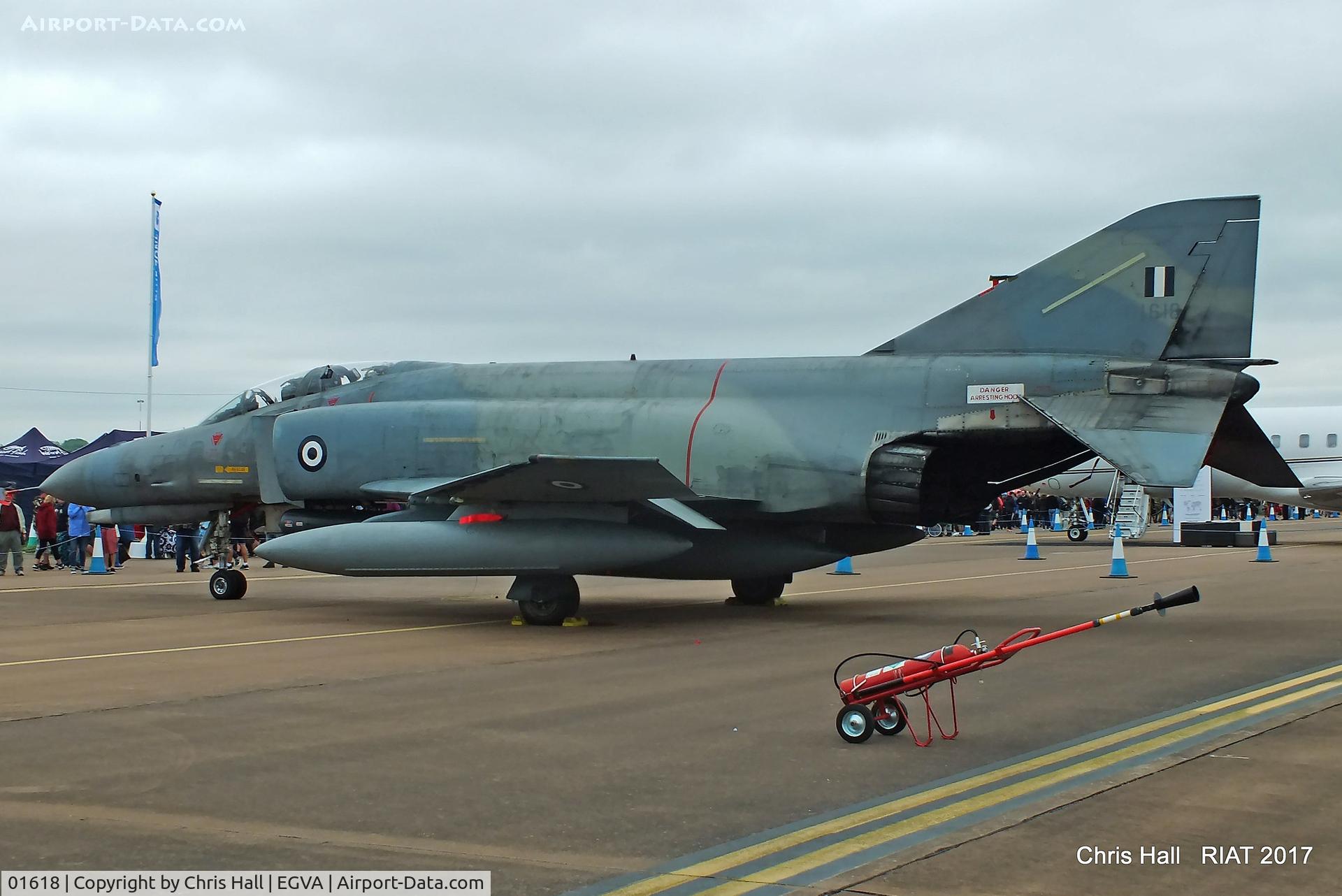 01618, 1974 McDonnell Douglas F-4E AUP Phantom II C/N 4827, RIAT 2017